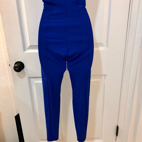 NWT Victoria’s Secret Blue Zip up Jumpsuit - Picture 12 of 16